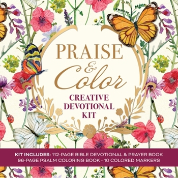 Misc. Praise & Color Creative Devotional Kit: Bible Devotional & Psalm Coloring Kit Book