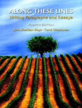 Paperback Along These Lines: Writing Paragraphs and Essays Book