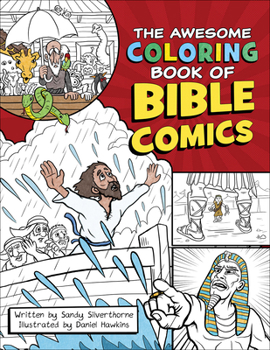 Paperback The Awesome Coloring Book of Bible Comics Book