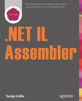 Paperback .Net Il Assembler Book