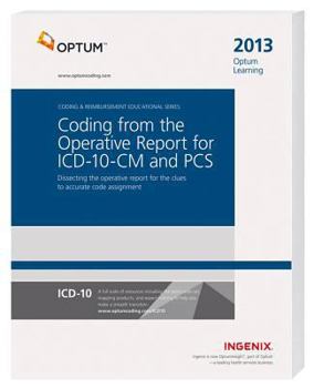 Paperback Coding from the Operative Report for ICD-10-CM and PCs Book