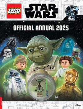 Hardcover Legoâ(r) Star Warsâ"[ Official Annual 2025 (with Yoda Minifigure and Lightsaber) Book