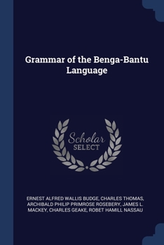 Paperback Grammar of the Benga-Bantu Language Book