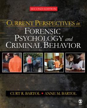 Paperback Current Perspectives in Forensic Psychology and Criminal Behavior Book