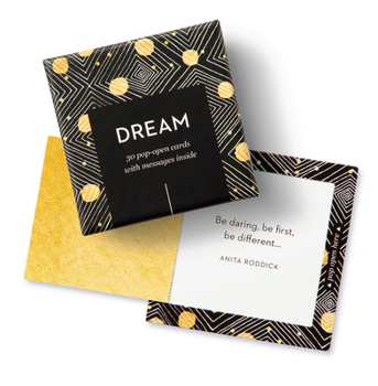 Misc. Thoughtfulls: Dream: 30 Pop-Open Cards with Messages Inside Book