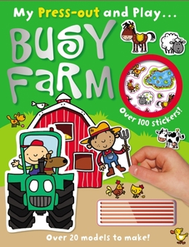 Paperback Press-Out and Play Busy Farm Book