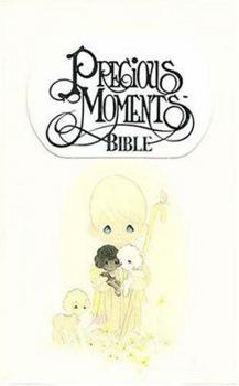 Hardcover Precious Moments Bible: New King James Version/Child's Edition/Illustrated White Book