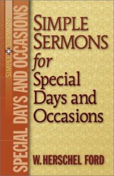 Paperback Simple Sermons for Special Days and Occasions Book