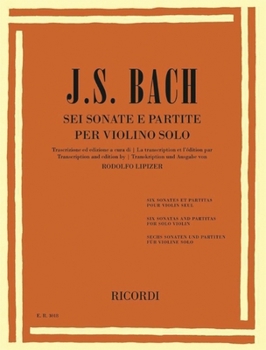 Paperback SEI Sonate E Partite (6 Sonatas and Partitas) for Violin Solo Book