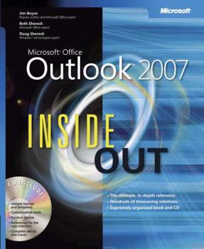 Paperback Microsoft Office Outlook 2007 Inside Out [With CDROM] Book