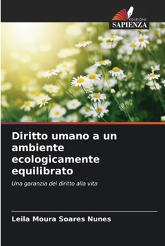 Paperback Diritto umano a un ambiente ecologicamente equilibrato [Italian] Book