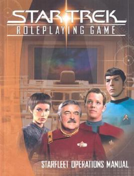 Hardcover Star Trek Roleplaying Game Starfleet Operations Manual Book