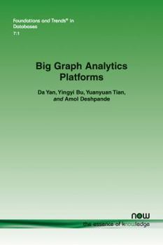 Paperback Big Graph Analytics Platforms Book