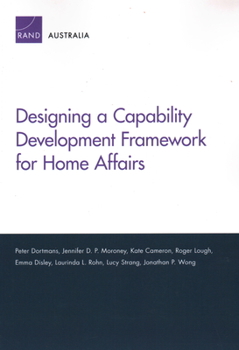 Paperback Designing a Capability Development Framework for Home Affairs Book