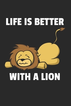 Löwe Notizbuch: Löwe Notizbuch für Liebhaber / Notizheft / Notizblock A5 (6x9in) Dotted Notebook / Punkteraster / 120 gepunktete Seiten (German Edition)