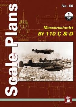 Paperback Messerschmitt Bf 110 C & D 1/32 Book