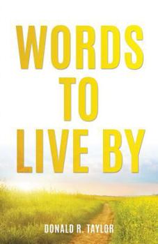 Paperback Words to Live by Book