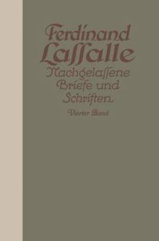 Paperback Lassalles Briefwechsel Mit Gräfin Sophie Von Hat&#438;feldt [German] Book