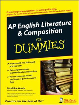 Paperback AP English Literature & Composition for Dummies Book