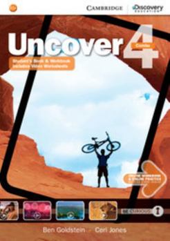 Paperback Uncover Level 4 Full Combo with Online Workbook and Online Practice Book