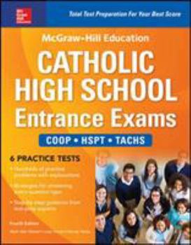 Paperback McGraw-Hill Education Catholic High School Entrance Exams, Fourth Edition Book