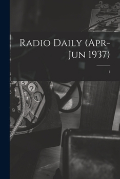 Paperback Radio Daily (Apr-Jun 1937); 1 Book