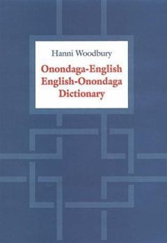 Hardcover Onondaga-English / English-Onondaga Dictionary Book
