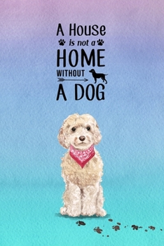 A House is Not a Home Without a Dog: Password Logbook in Disguise with Gorgeous Champagne Cockapoo Cover