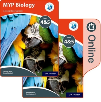 Paperback Myp Biology: A Concept Based Approach: Print and Online Pack Book