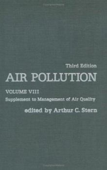 Hardcover Air Pollution: Supplement to Management Air Quality Volume 8 Book