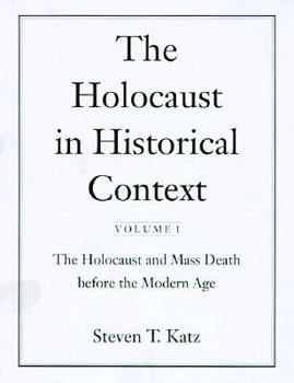 Hardcover The Holocaust in Historical Context Book
