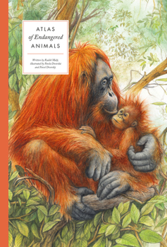 Hardcover Atlas of Endangered Animals Book