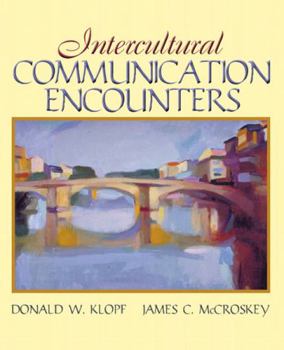 Paperback Intercultural Communication Encounters Book