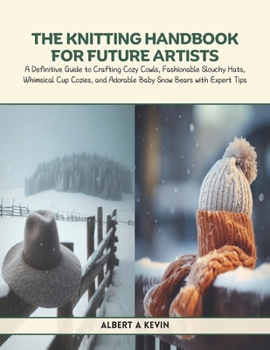 Paperback The Knitting Handbook for Future Artists: A Definitive Guide to Crafting Cozy Cowls, Fashionable Slouchy Hats, Whimsical Cup Cozies, and Adorable Baby Book