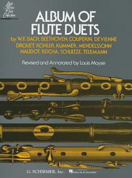 Paperback Album of Flute Duets Book