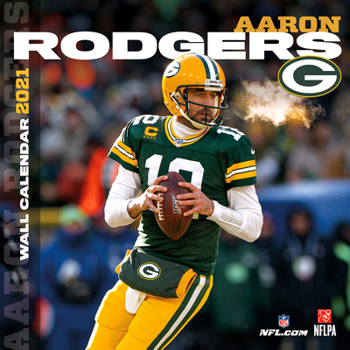 Green Bay Packers Aaron Rodgers 2021 12x12 Player Wall Calendar