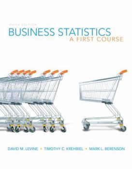 Paperback Business Statistics: A First Course Book