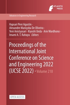 Paperback Proceedings of the International Joint Conference on Science and Engineering 2022 (IJCSE 2022) Book