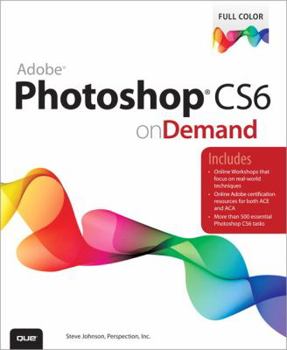 Paperback Adobe Photoshop CS6 on Demand Book