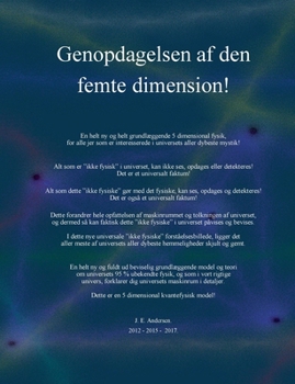 Paperback Genopdagelsen af den femte dimension! [Danish] Book