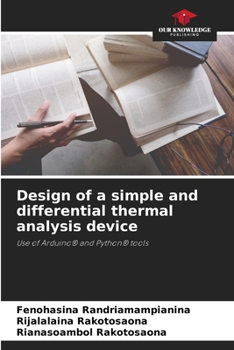 Paperback Design of a simple and differential thermal analysis device Book