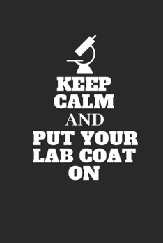 Keep calm and put your lab coat on: notebook for chemical students