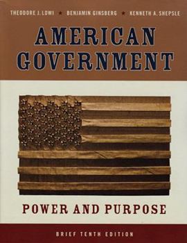 Paperback American Government: Power and Purpose Book