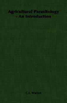 Paperback Agricultural Parasitology - An Introduction Book