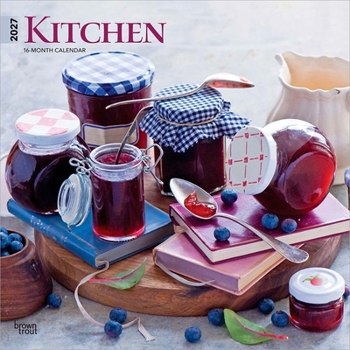 Paper Catalog Kitchen 2027 12 X 24 Inch (Hanging) Monthly Square Wall Calendar Plastic-Free Book