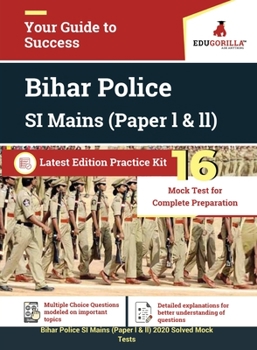 Bihar Police SI (BPSI) Mains 2020 - 20 Full-length Mock Test For