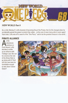 Library Binding Pirate Alliance. (One Piece, Vol. 68) Book