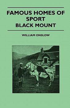 Paperback Famous Homes Of Sport - Black Mount Book