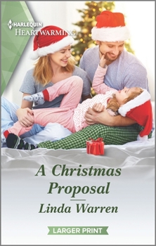 Mass Market Paperback A Christmas Proposal: A Clean Romance [Large Print] Book
