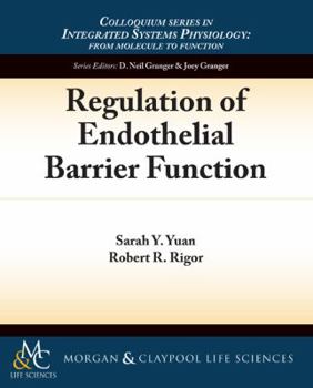 Paperback Regulation of Endothelial Barrier Function Book